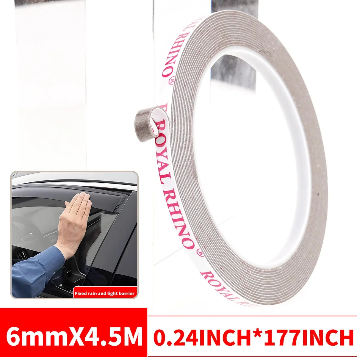 450CM Extra Strong Double Sided Tape Adhesive Car Special Tear Off Without Leaving Traces High Viscosity Mounting Fixing Sticky