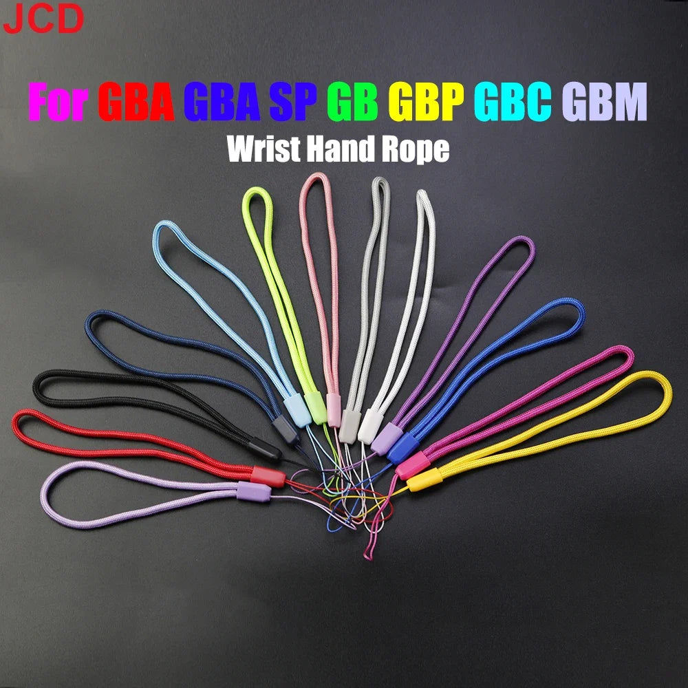 1pcs Hand Wrist Lanyard Strap String Short Grip Lanyard For GBA SP GB GBC GBM GBP DIY Braided Lariat Lanyard Wrist Hand Rope