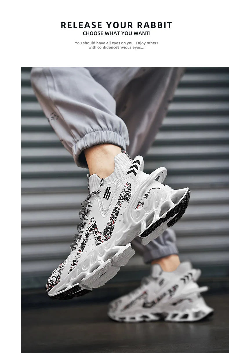 Casual Men's Sneakers Breathable Luxury Trainer Race Shoes Fashion Running Tenis for Men And Women