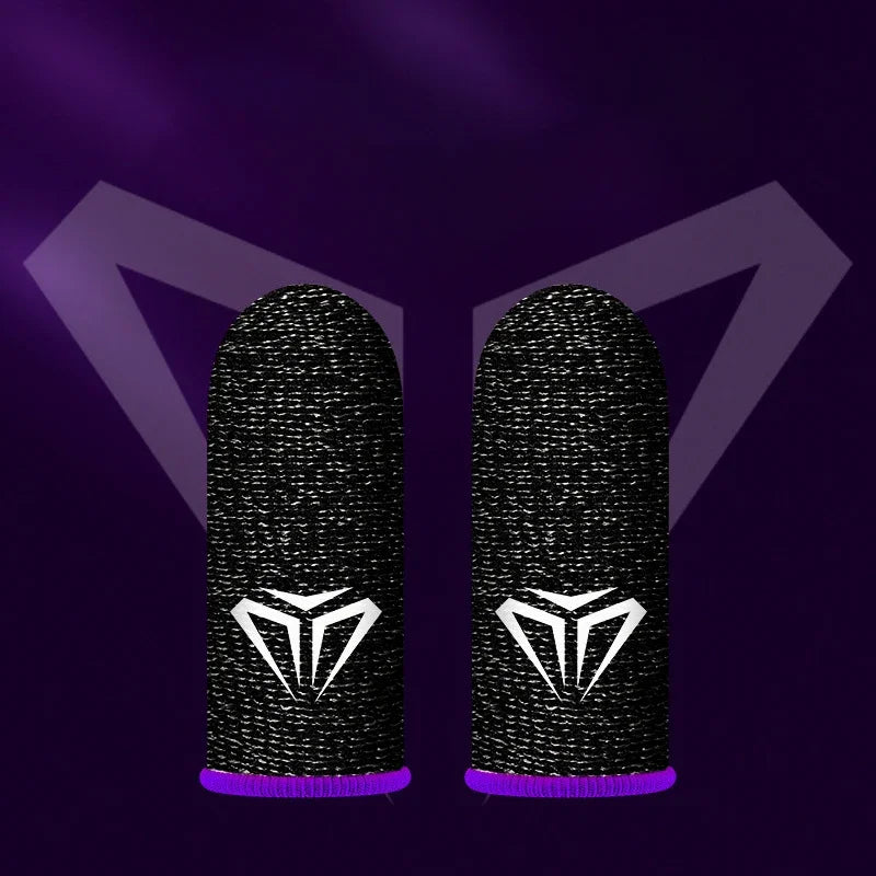 Hot Sales Game Fingertip Gloves Sweatproof Anti-slip Gamer Thimbles Touch Screen Finger Sleeve Breathable Fingertip Parts