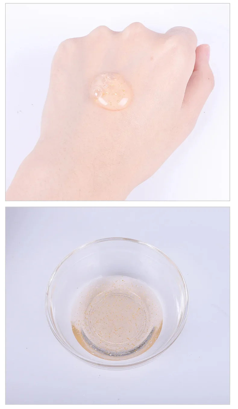 100ml 24k Gold Nicotinamide Facial Essence Hydrating and Moisturizing and Preventing Dryness Skin Hyaluronic Acid Face Serum