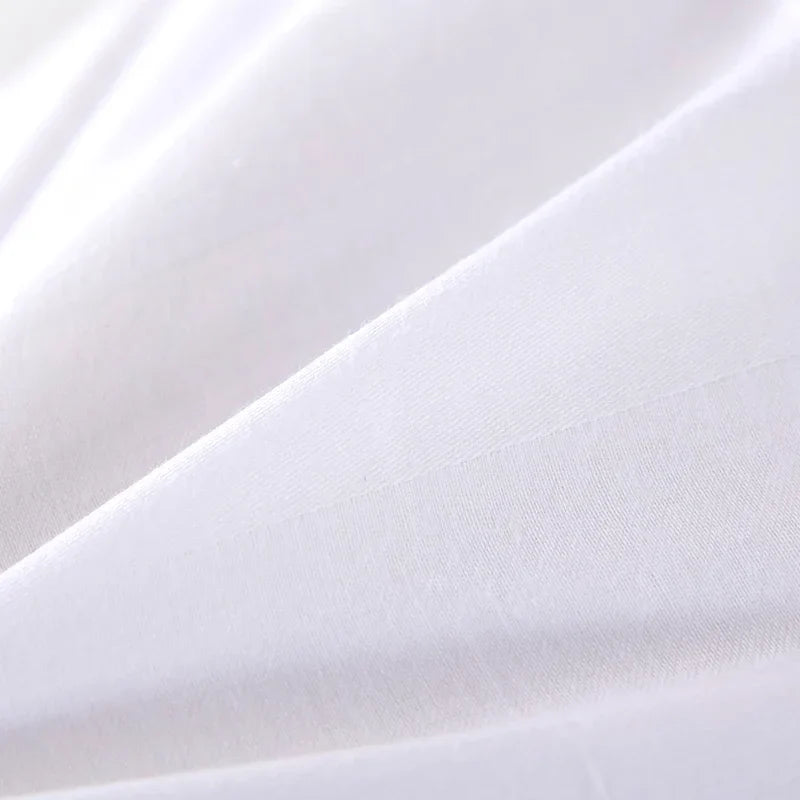 1set Luxury 100 Egypt Cotton Duvet Cover 5 Stars Hotel  Quilt Cover Pure Cotton Satin Strip Bed Line Duvet Case 2pcs Pillowcases