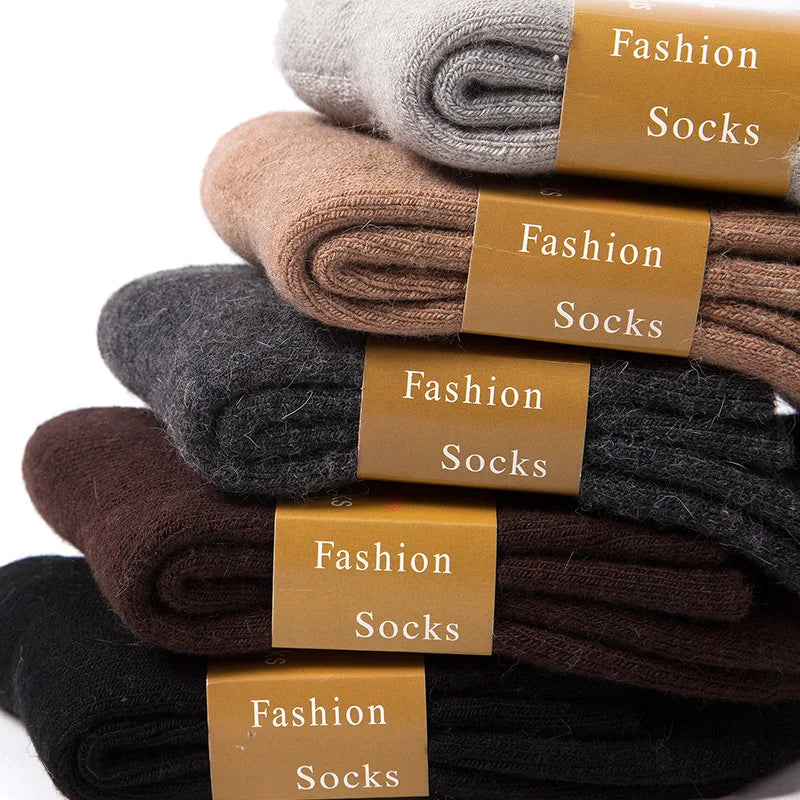 2026 New Winter Super Thicker Warm Socks Wool Male Men Women Socks Solid Socks Merino Wool Socks Against Cold Snow Terry Socks