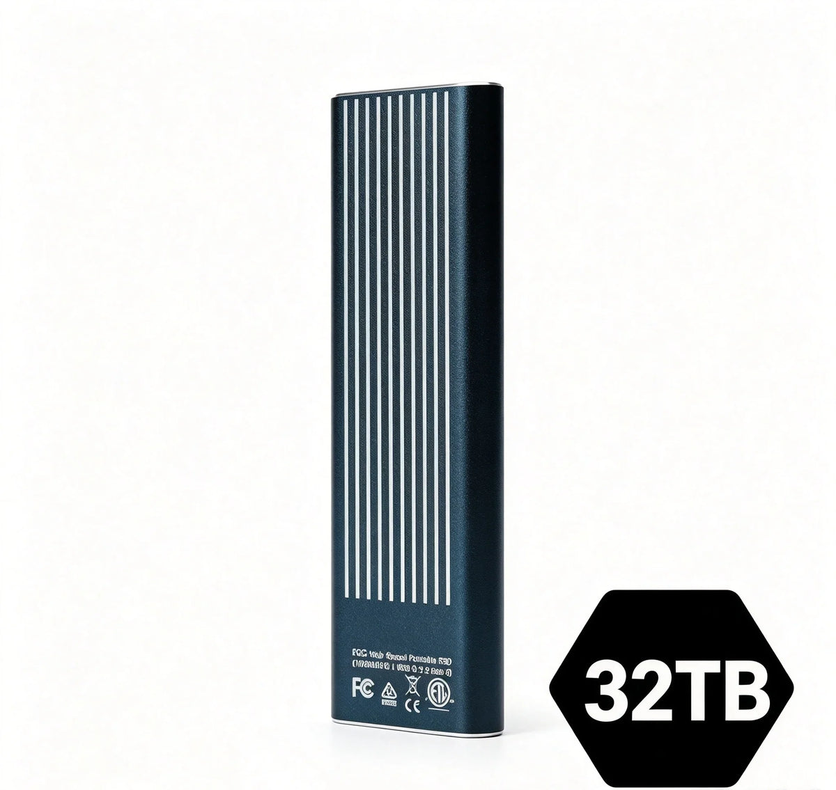 Portable External SSD USB3.2, High Speed 1TB-16TB Solid State Drive, Lightweight Pocket Design for Laptop, Desktop, Mac & Phone
