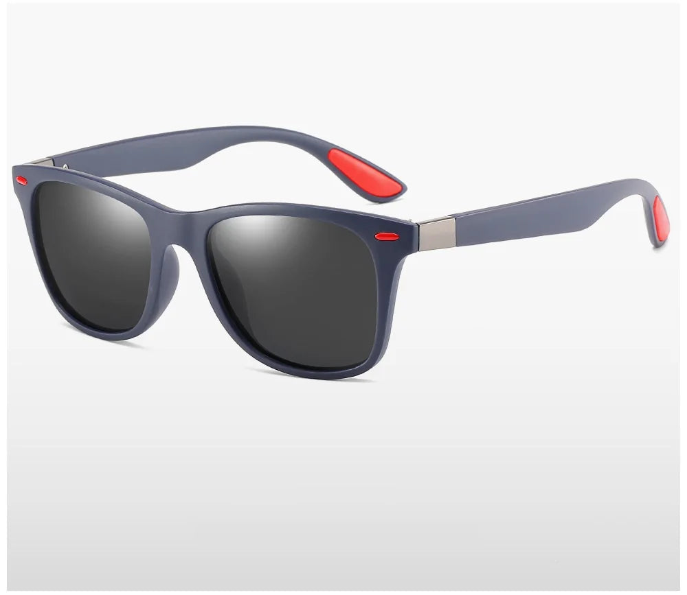 1-2-3PCS Fashion Vintage Square Unisex Driving Fishing Sunglasses Men Women Luxury Brand Designer Sun Glasses Anti-Glare Eyewear