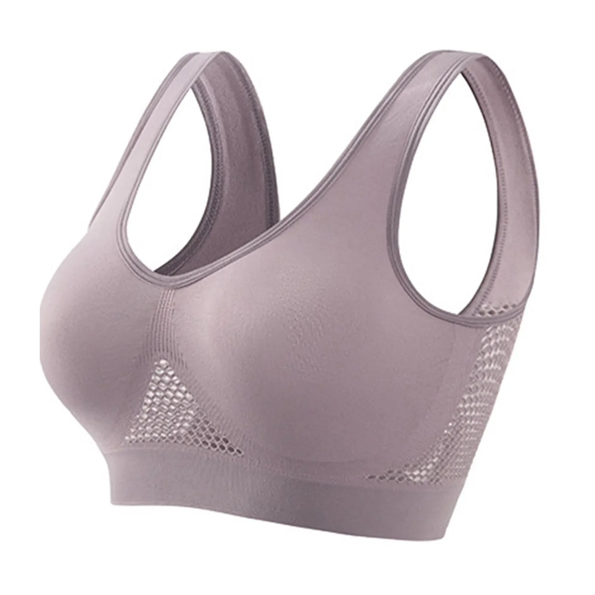 Women Anti-sagging Yoga Sports Bra High-Impact Fitness Tank Top