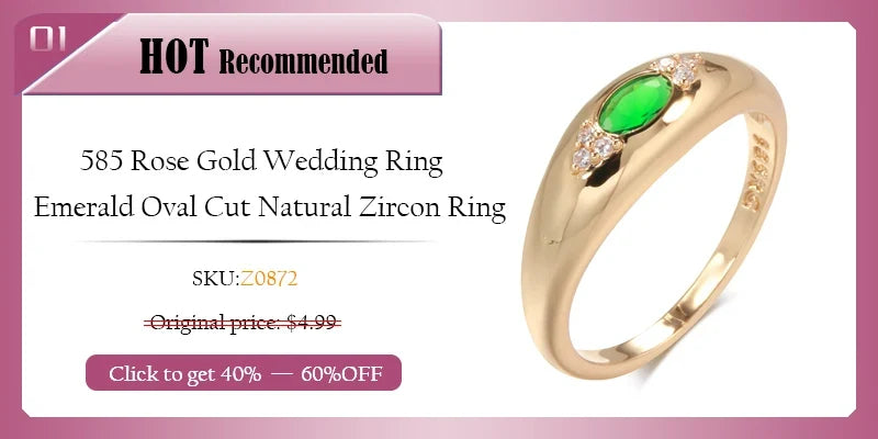 Kinel New 585 Rose Gold Long Earrings Trendy Natural Zircon Earrings Luxury Jewelry 2022 Gifts For Girls'Temperament Accessories