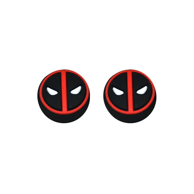 Thumb Grips Caps for Switch 2 Console Soft Silicone Analog Controller Protective Anti-Slip Thumbstick Grip Covers Joystick Cap