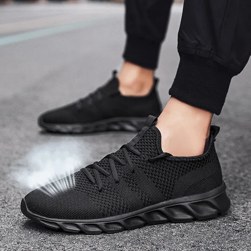 Breathable Men's Sneaker Casual Antiskid and Wear-resistant Jogging Men Sport Shoes Hot Sale Light Man Running Comfortable