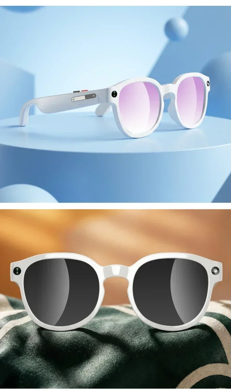 Lenovo AI Smart Glasses 8MP HD Camera 4K Shooting Image Conversation Translation Listening To Music Smart Glasses 2026 New