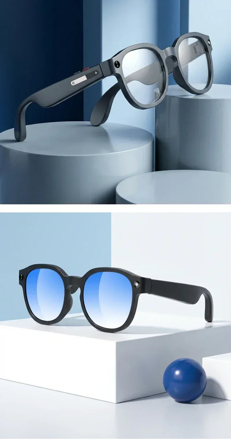 Lenovo AI Smart Glasses 8MP HD Camera 4K Shooting Image Conversation Translation Listening To Music Smart Glasses 2026 New