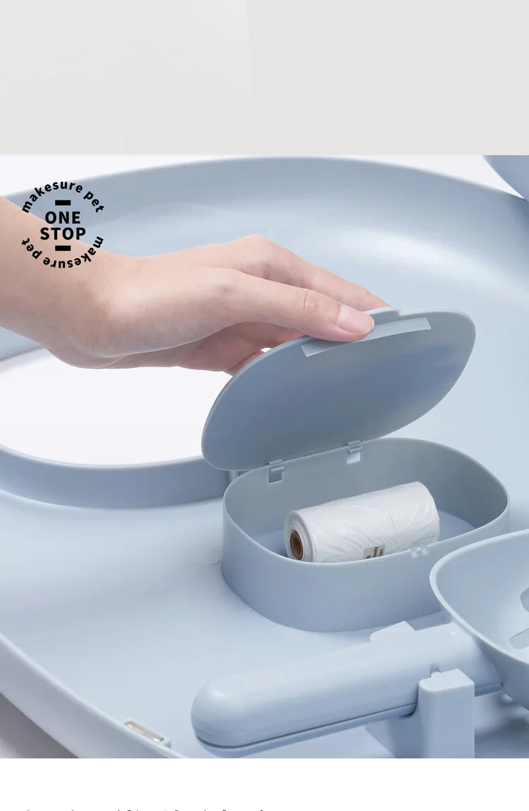 Makesure Cat Litter Box Fully Enclosed Cat Toilet Pet Supplies High-value Cat Toilet Automatic Self-cleaning Litter Box