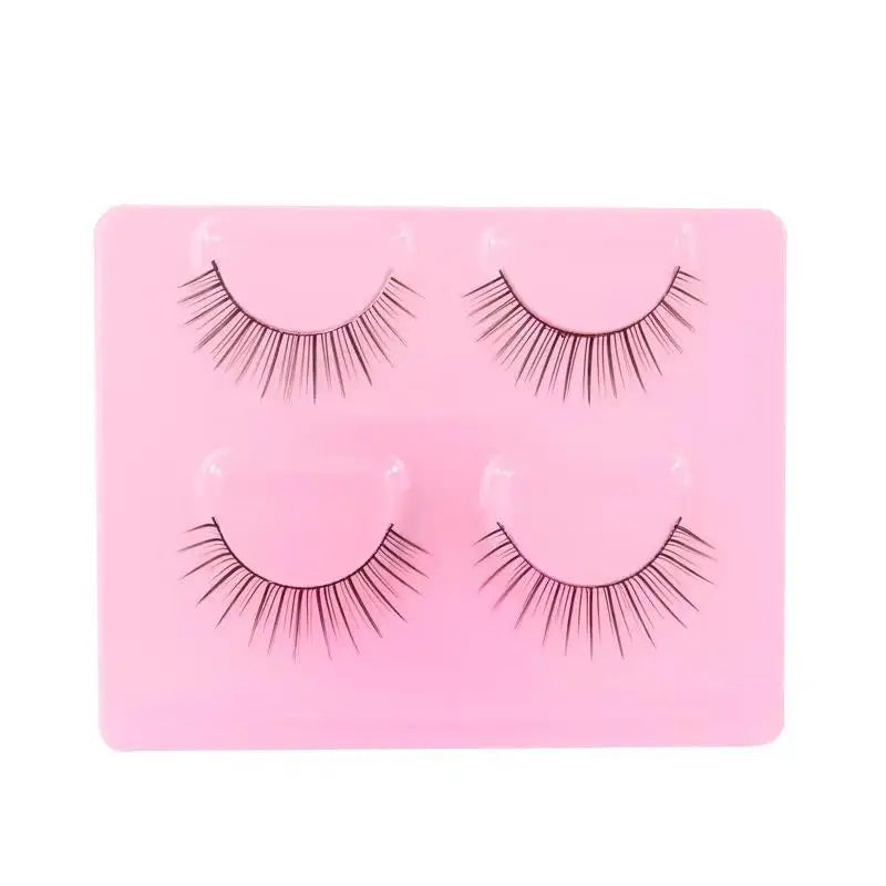 Fashion Russian Strip Lashes 2/5/10 Pairs 3D Mink Lashes Natural Eyelashes Dramatic False Eyelashes Wholesale Eyelash Extension