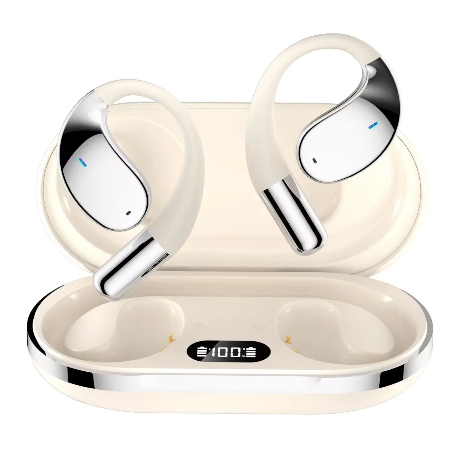 3-in-1 AI Translator Earbuds 144 Languages Noise Cancelling Bluetooth 5.3 Headset Instant Translator Smart Voice Real Time