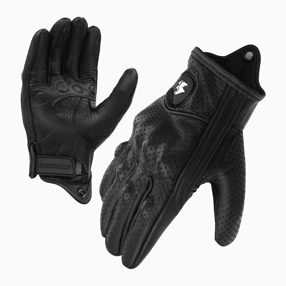S-XXXL Motorcycle Gloves Goatskin Leather Men Women Moto Glove Electric Bike Luvas Da Motocicleta Os Carros Eletricos Sale