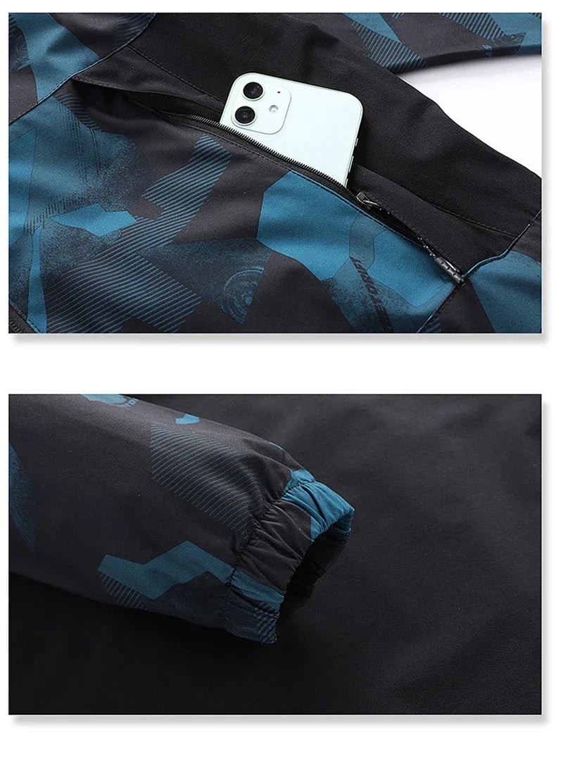 FOXRIDE RACING Men's Windbreaker Cycling Road Mountain Bike Jackets Man Chubasquero Ciclismo Hombre Bicycle Clothing MTB Jacket