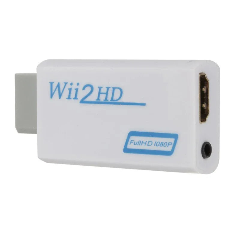 Wii To HDMI-Compatible Converter 1080P Full HD Adapter Connector 3.5mm Video Audio for PC HDTV Monitor Wii2HDMI-Compatible