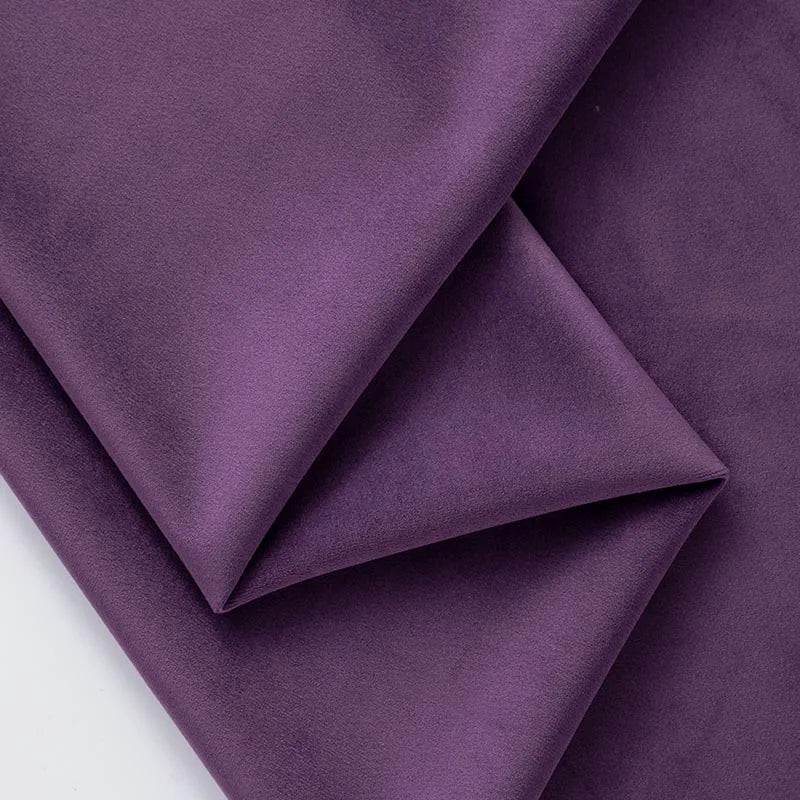 Velvet Fabric Thicken Dutch Velvet Short Plush for Upholstery Cushion Sofa Table Runners by Half Meter