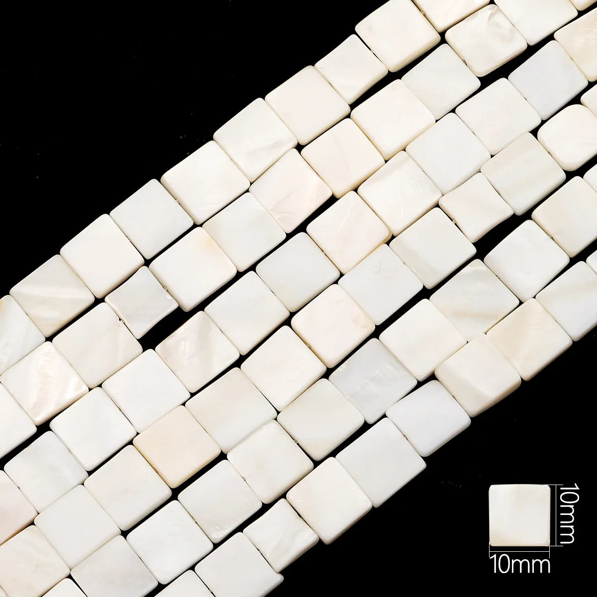 Natural Shell Beads Mother of Pearl Love Star Oval Round Flat Loose Spacer Beads for Jewelry Making DIY Charm Bracelet Necklace