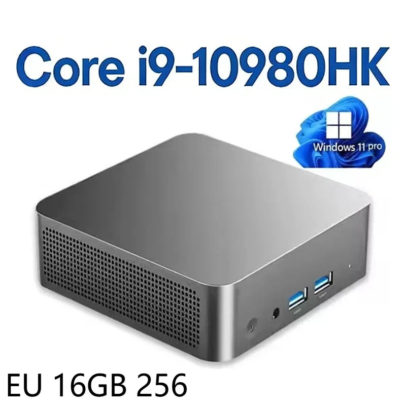 Windows 11 Pro Mini PC Intel Core i9 10980HK 16GB RAM 1TB/2TB SSD WIFI6 BT5.2 4K HD Study Gaming Office 3 Year Warranty