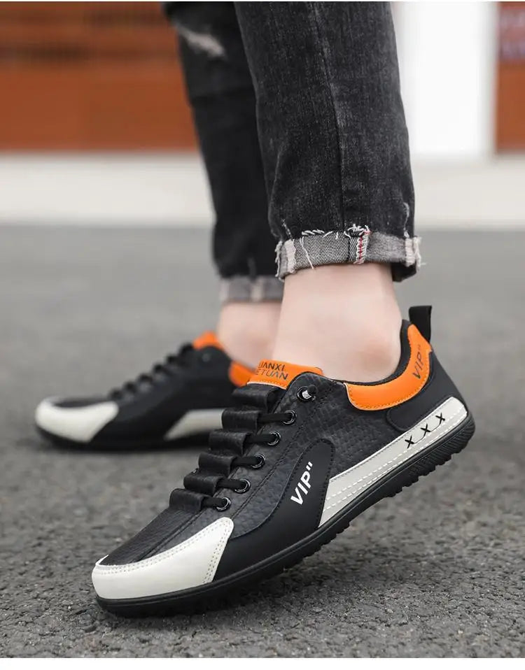Mens 2026 Trendy Lightweight Loafers Soft Sole Breathable Slip On Casual Driving Shoes Comfortable Flat Simple Style