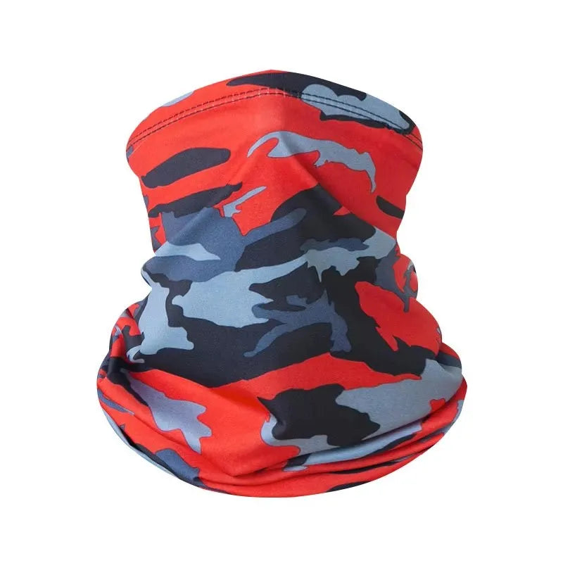 LOOGDEEL Sun Protection Bib Spring and Summer Motorcycle Neck Cover Sports Magic Bandana Riding Mask Full Face Outdoor Ice Silk
