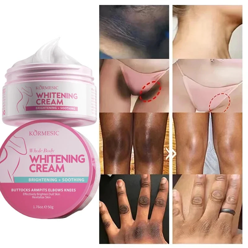 Glutathione Niacinamide Body Lotion Skin Brightening Hydrate Revitalize Even Skin Tone Whitening Face Bleaching Lightening Care