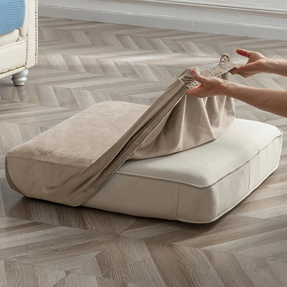 Super Soft Velvet Sofa Cover for Living Room Stretchy Washable Furniture Protector Luxury Universal Sofa Seat Cushion Cover Home