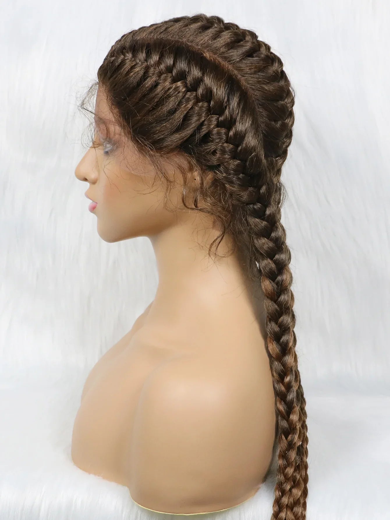 KIMA New Arrival 26" Braided Wig | Lace Front with Baby Hair
