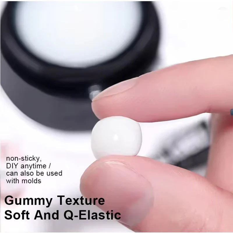 5G Crystal Soft Solid Extension Nail Gel Clear NudePink Aerylie Carving Flower Jelly shaping DlY Model Manicure