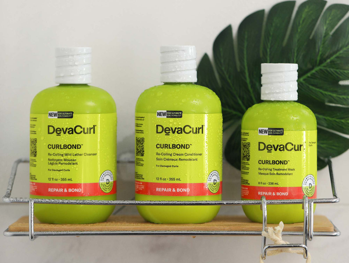 DevaCurl CurlBond Re-Coiling Treatment Mask Curly Hair 17.5 oz