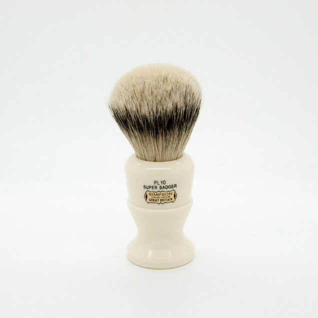 Simpsons Polo 10 Super Badger Shaving Brush