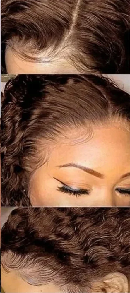 30 Inch Burgundy 99J Curly Human Hair Wig | 13x6 Lace Frontal | 200% Density