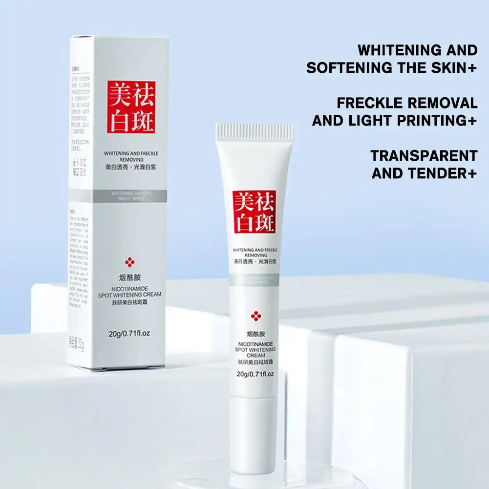 1/3/5pcs Fades Freckle Dark Spots Face Cream Niacinamide Whitening Cream Vitamin E Improve Dullness Fast Brighten Nourish Skin