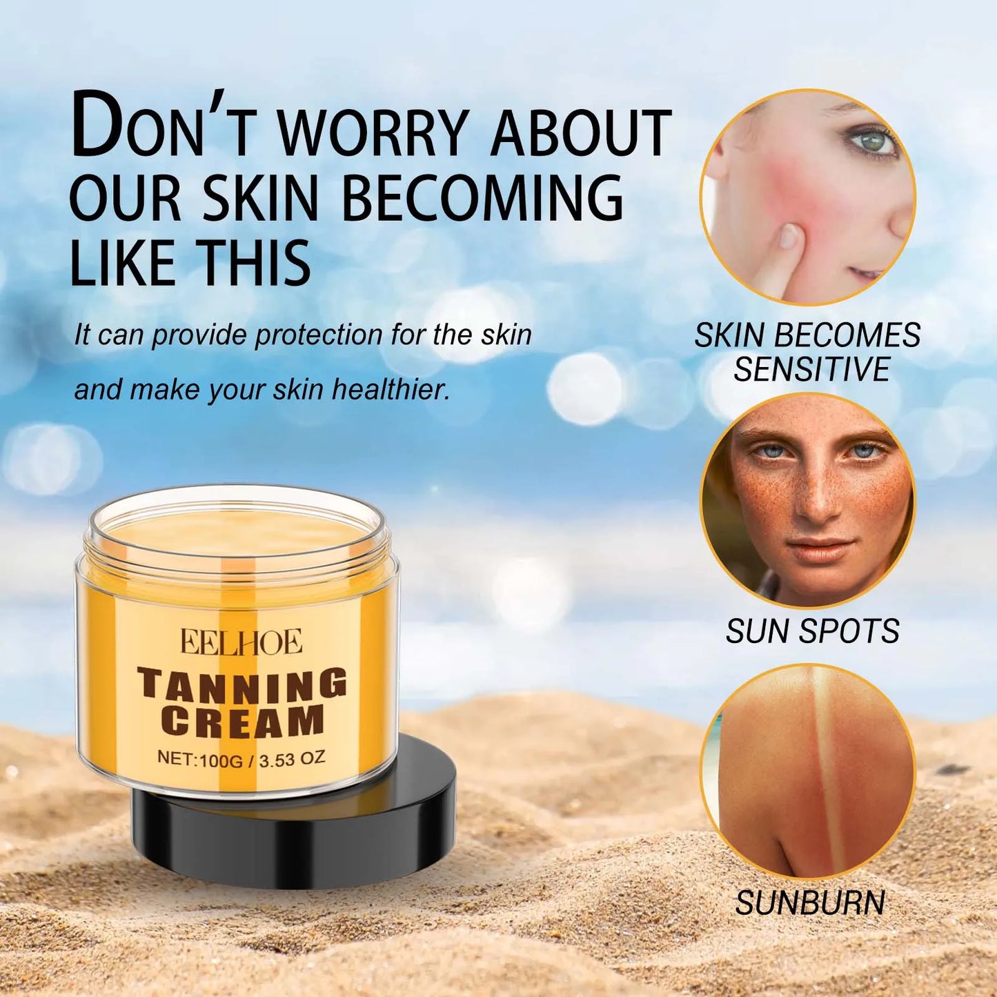 Self Tanning Cream Fake Tan Natural Glow Body Bronzing Nourishing Skin Summer Long Lasting Coloring Bronze Cream Sunless Tanner