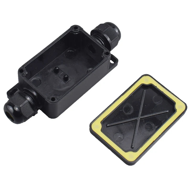 IP66 Waterproof Junction Box 2 Way 3 Way 3mm-6.5mm Cable Connector Sealed Retardant Electrical Outdoor Waterproof Box