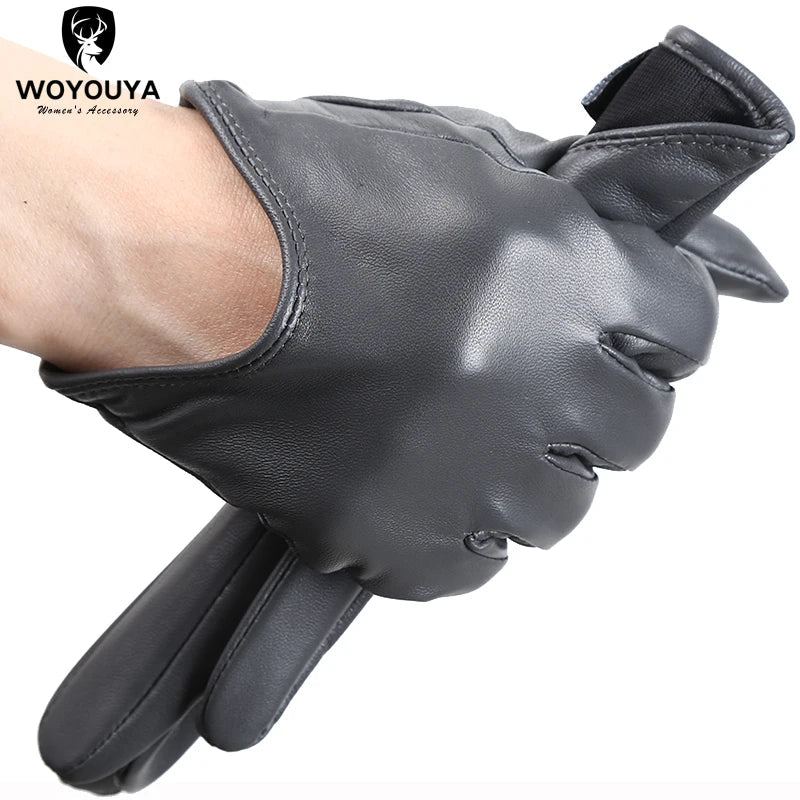 Fashion color Apparel Accessories women's leather gloves,comfortable short Women mitten,warm winter gloves women-2001