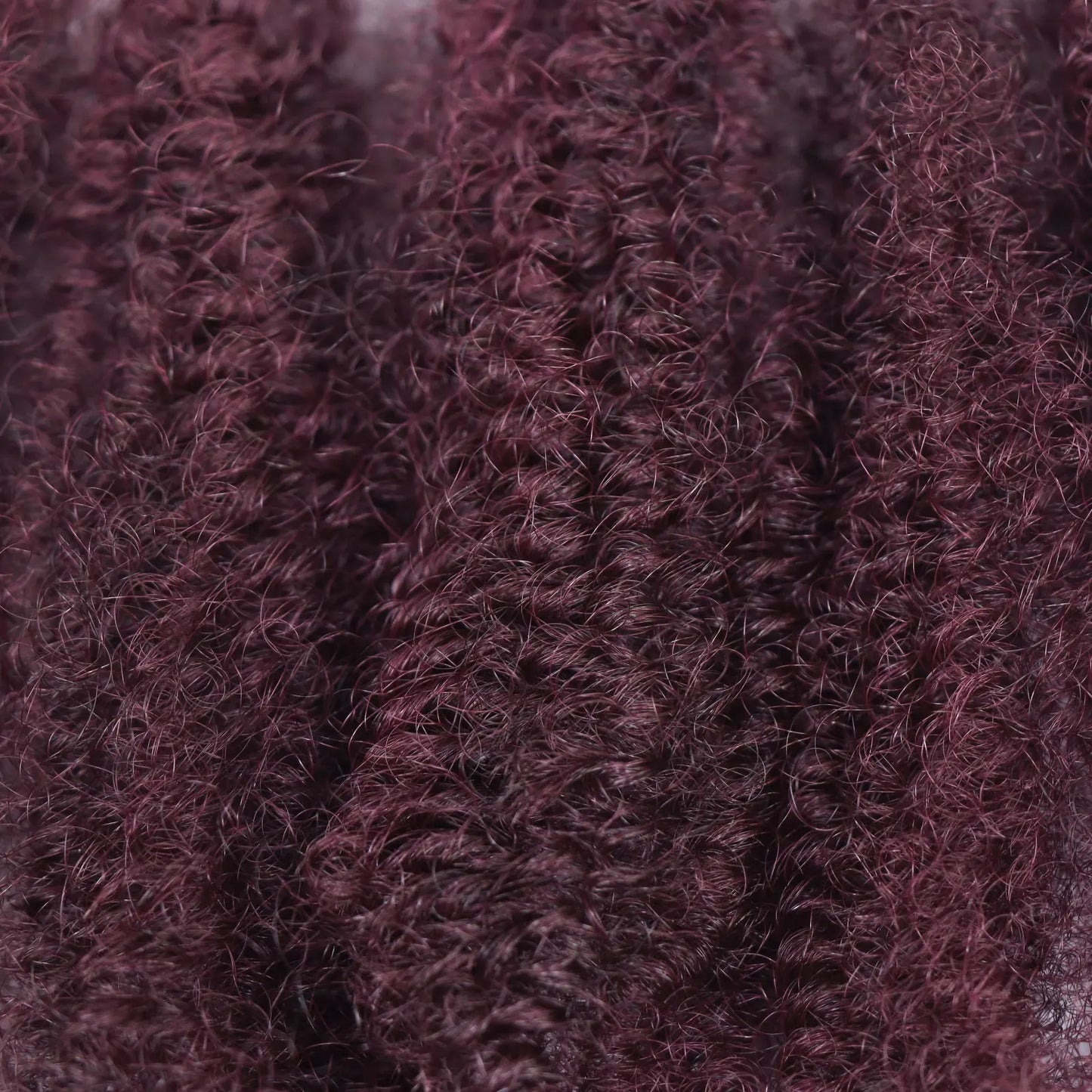 #30-#1-#30 Ombre Brown Afro Kinky Curly Bulk Human Hair | 50g Brazilian Crochet Braiding Hair Extensions (No Weft)