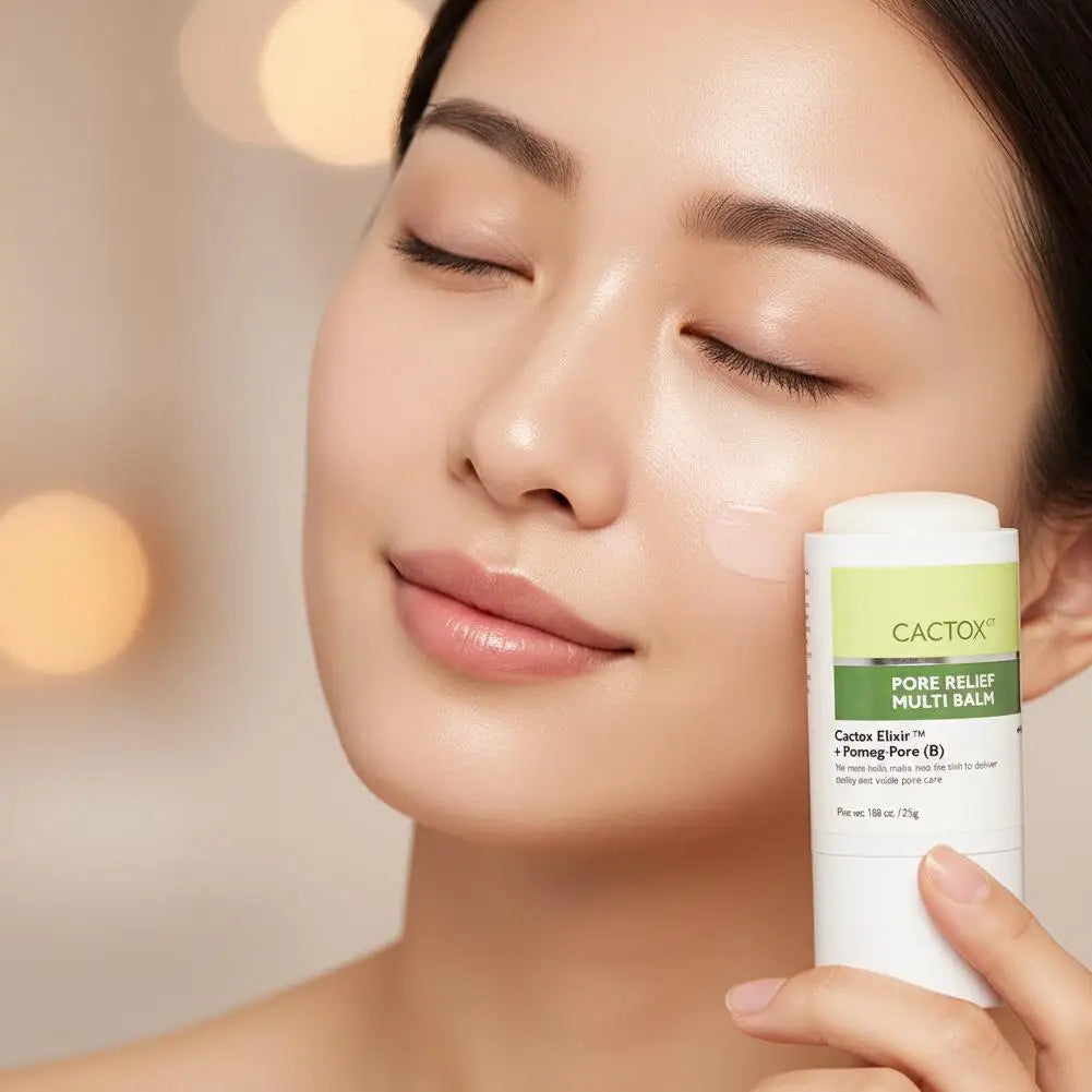 CACTOX Pore Relief Multi Balm 25g - Cactox Elixir & Pomeg-Pore Formula, Cooling Soothing Moisturizing Balm for Pore Care