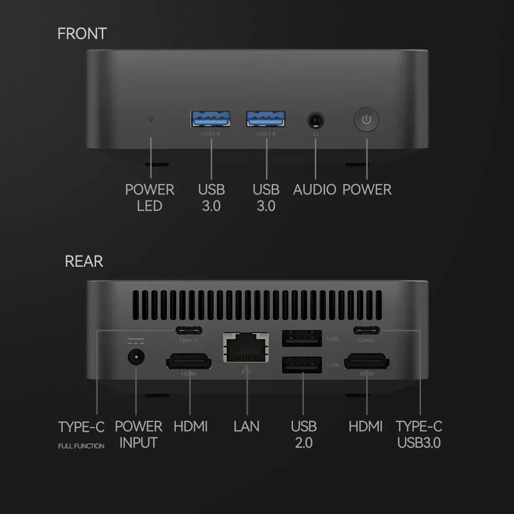Windows 11 Pro Mini PC Intel Core i9 10980HK 16GB RAM 1TB/2TB SSD WIFI6 BT5.2 4K HD Study Gaming Office 3 Year Warranty