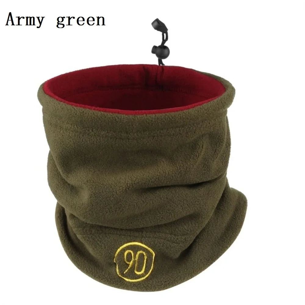 Fashion Winter Camping Warm Fleece Neck Gaiter Ski Tube Scarf Snowboard Face MaskFor Men Women Outdoor Cycling Cold-proof Collar