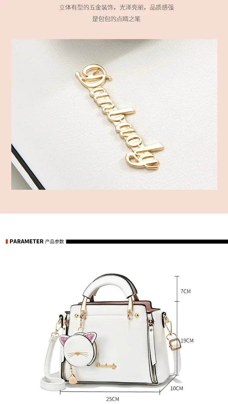 Summer New Women's Bag | Large Capacity Simple Shoulder Bag & New Handbag with Wallet (Crossbody Small Bag Bolso Mujer)
