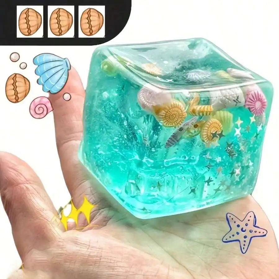 Brand New 3D Cartoon Stress Relief Doll, Realistic 3D Squishy Toy For Emotional Release, Endless Squeeze Pirate Shell Toy, Fun C
