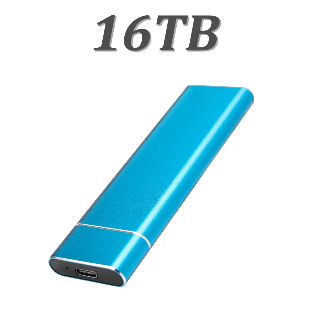 USB 3.1 high-speed external portable hard drive 4TB large capacity portable SSD solid state drive suitable for laptop MAC/PC