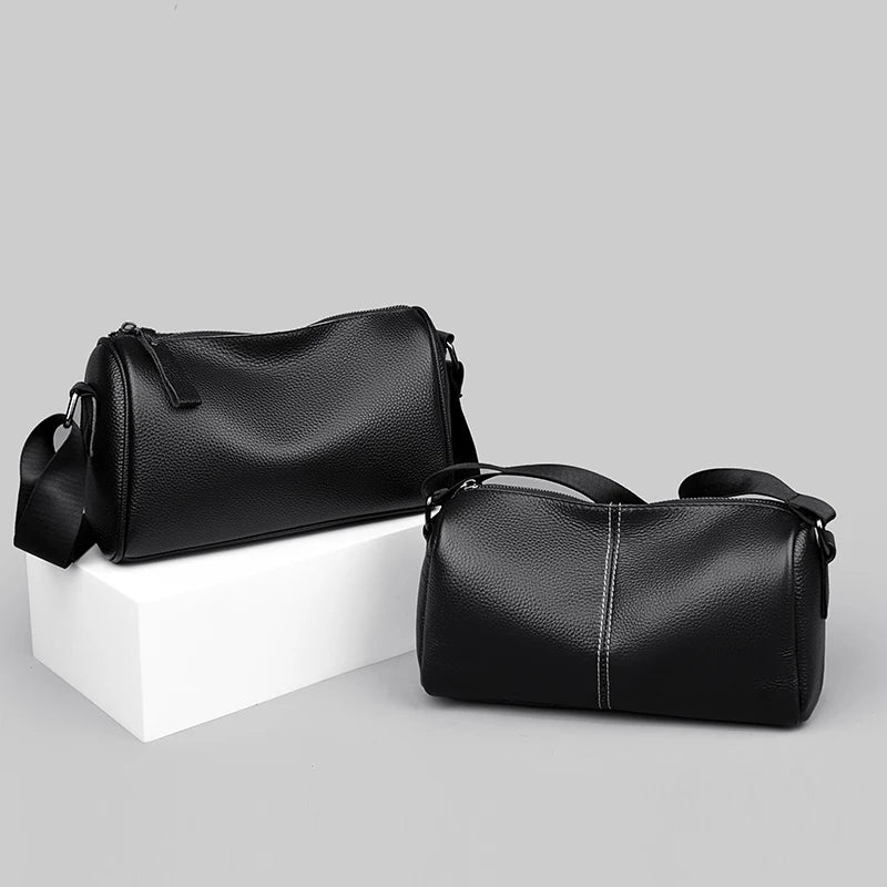 100% Genuine Leather Casual Men's Messenger Bags | Luxury Brand Male Crossbody & Shoulder Bags (Fashion)