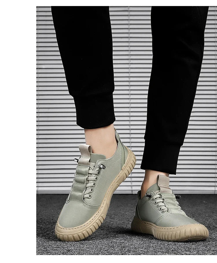 Brand protection 2026 new men's lightweight non-slip breathable wear-resistant running sports fashion versatile casual shoes