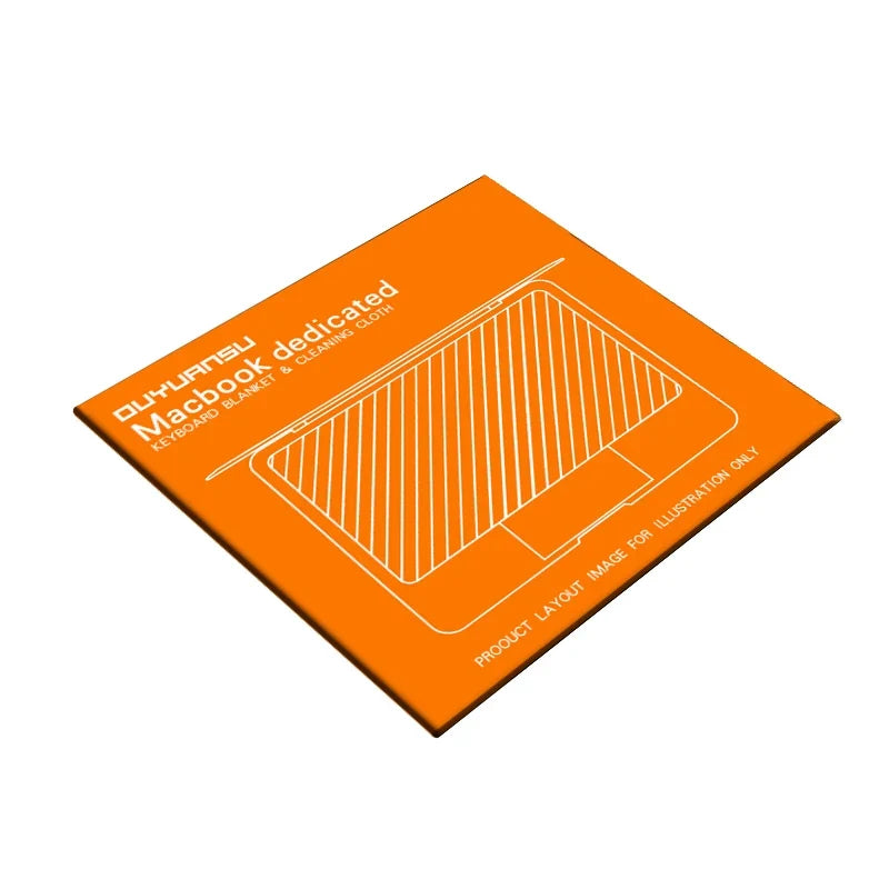 Screen Keyboard Protection Microfiber Liner Cleaning Cloth For MacBook Pro 13" 14" 15" 16"and MacBook Air 13"