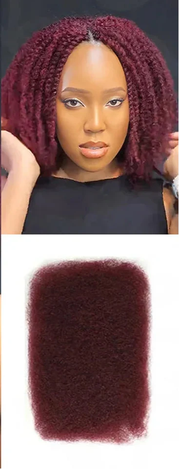 Choice Afro Kinky Bulk Human Hair | 100% Virgin Brazilian for Braids & Twists