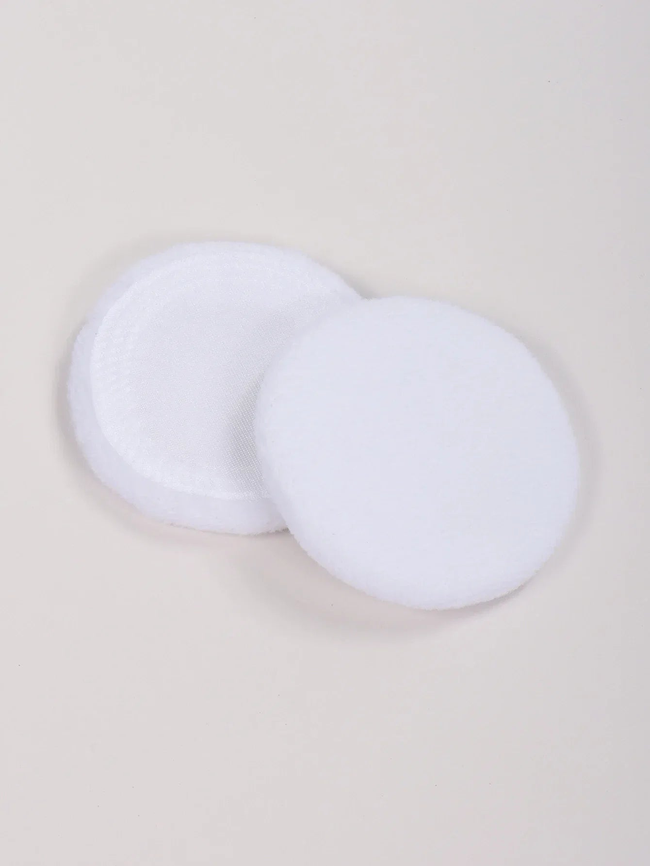 2-5-10-20Pcs Portable and Practical High-Grade White Round Powder Puff for Base and Fixing Makeup