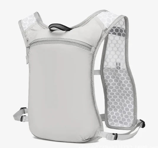 Reflective Lightweight Running Vest for Biking & Sports with Hydration Chest Pack Phone Storage Pocket Outdoor Gear